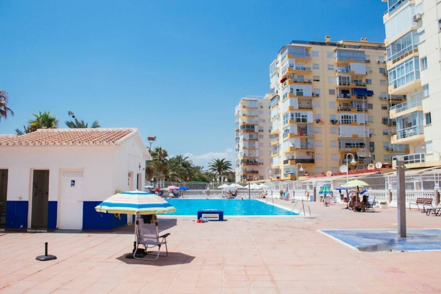 Loft En Residencial 1ª Linea Con Piscina Apartment Algarrobo Costa Luaran gambar